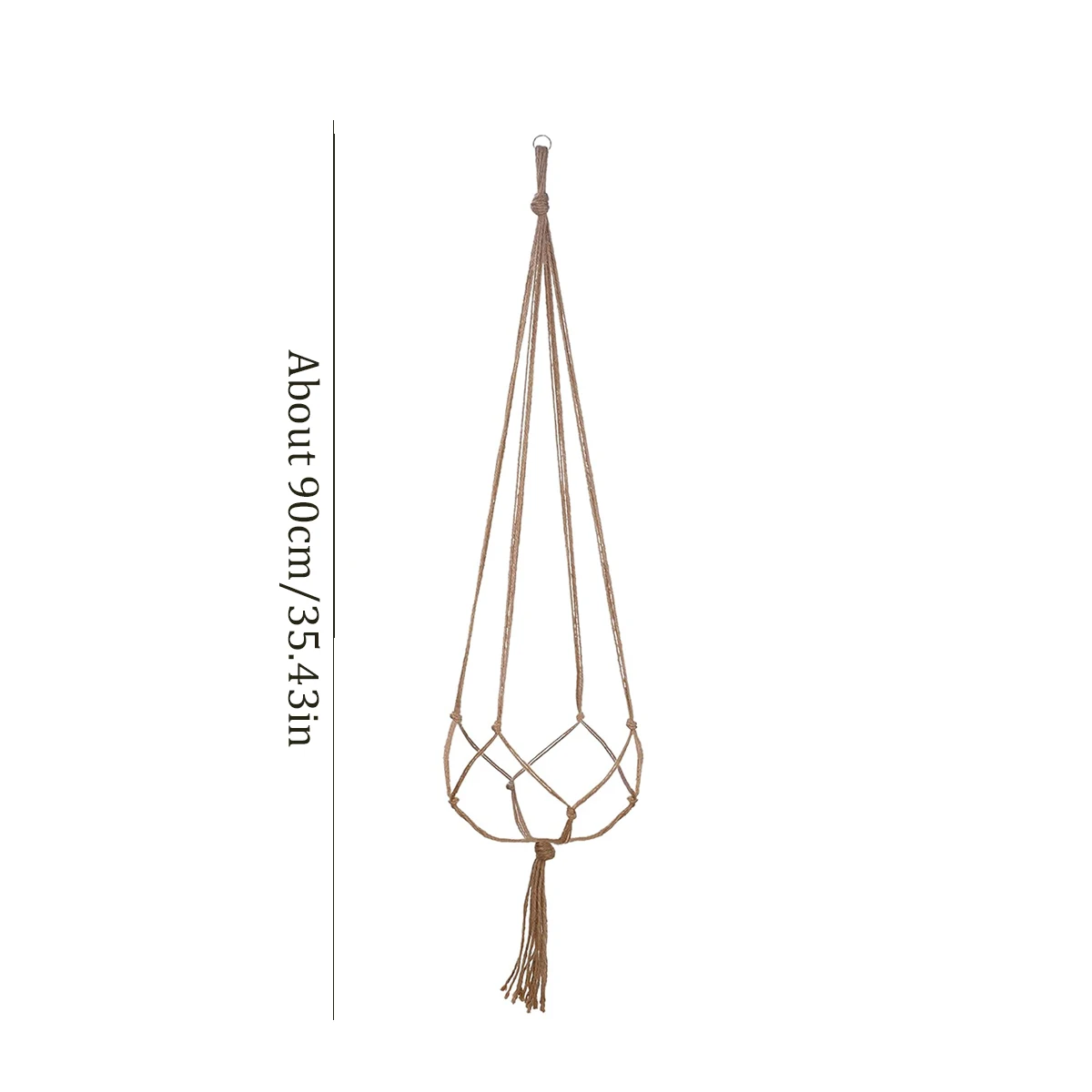 Elegant Plant Hanger Rope for Stylish Garden and Balcony Decor