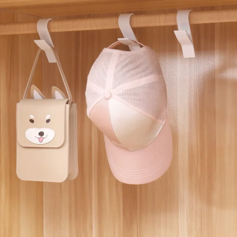 4pcs, Heating Pipe Towel Clothes Hanger Hook, Bathroom Hanger Hook, Wardrobe Storage Hook, Kitchen Appliances Storage Hook