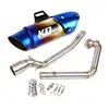 51MM Muffler Header Pipe For Suzuki GSX150R 125R Motorcycle Exhaust System Connect Tube Stainless Steel Escape With DB Killer