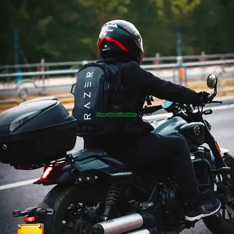 오리지널 Razer Rogue 16 17인치 백팩 V3 노트북 백팩 여행 가방 - TPU 패딩 스크래치 방지 내부 - 찢어짐 및 방수