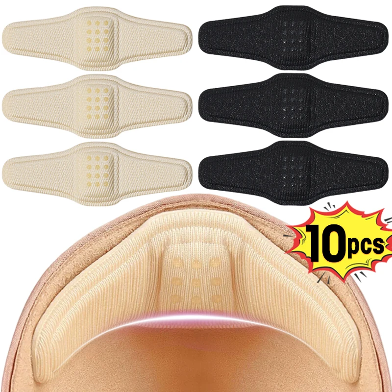 Heel Insoles Patch Women Men Anti-wear Cushion Pads for Shoes 2/10pcs High Heel Feet Care Adjust Sizing Adhesive Sponge Insole