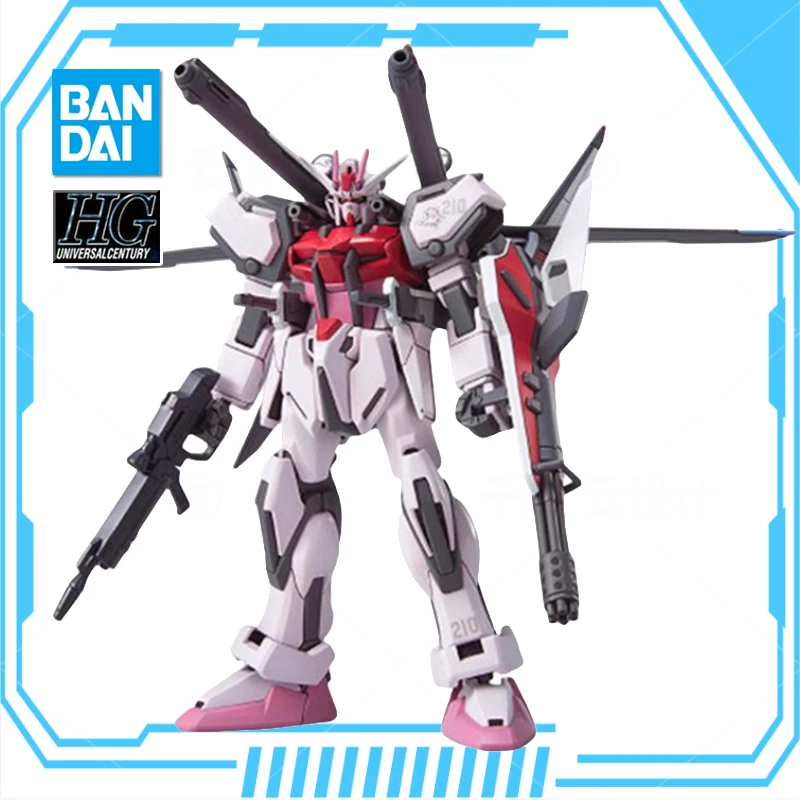

BANDAI Аниме HG 1/144 MBF-02 Strike Rouge IWSP, новый мобильный отчет, сборка Gundam, пластиковая модель, набор, экшн-игрушки, фигурки, подарок