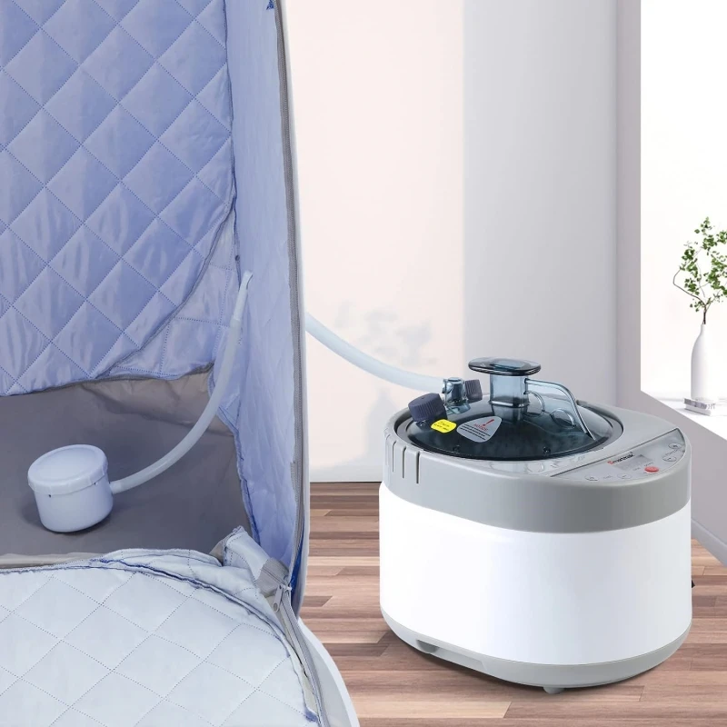 Steam Generator 220V/110V EU US Plug 2000W Upgrade Capacity 4L Steamer Pot for Sauna Wooden Barrels Large Water Vapor 4