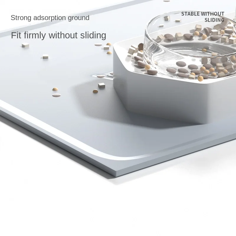 

Большая силиконовая непромокаемая Нескользящая подстилка для корма собак и кошек YY