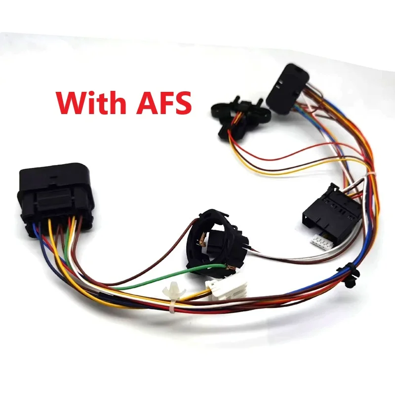 아우디 A6C6 2009-2012 LED 헤드라이트 내부 배선 플러그 배선 하네스 어셈블리 (AFS 또는 비-AFS 포함)