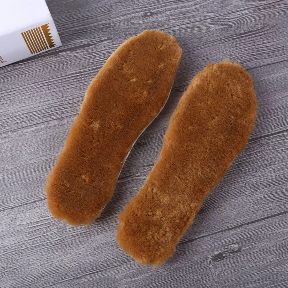 Camping Equipment Warm Heated Insoles Soles For Shoes Winter Thick Pad Warm Insoles Breathable Fur Pad Feet Warmer