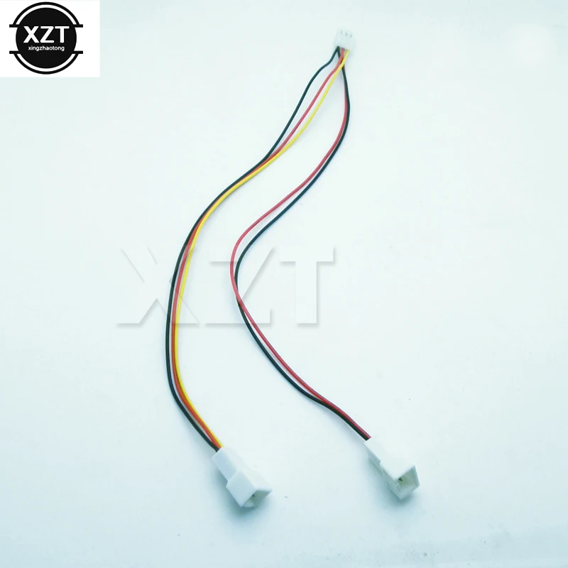 

New 5PCS 3pin 2in1 wire Female to 2 Male terminal Y Cable Splitter Extension Cable Wire for fans cooling CPU GPU COOLER