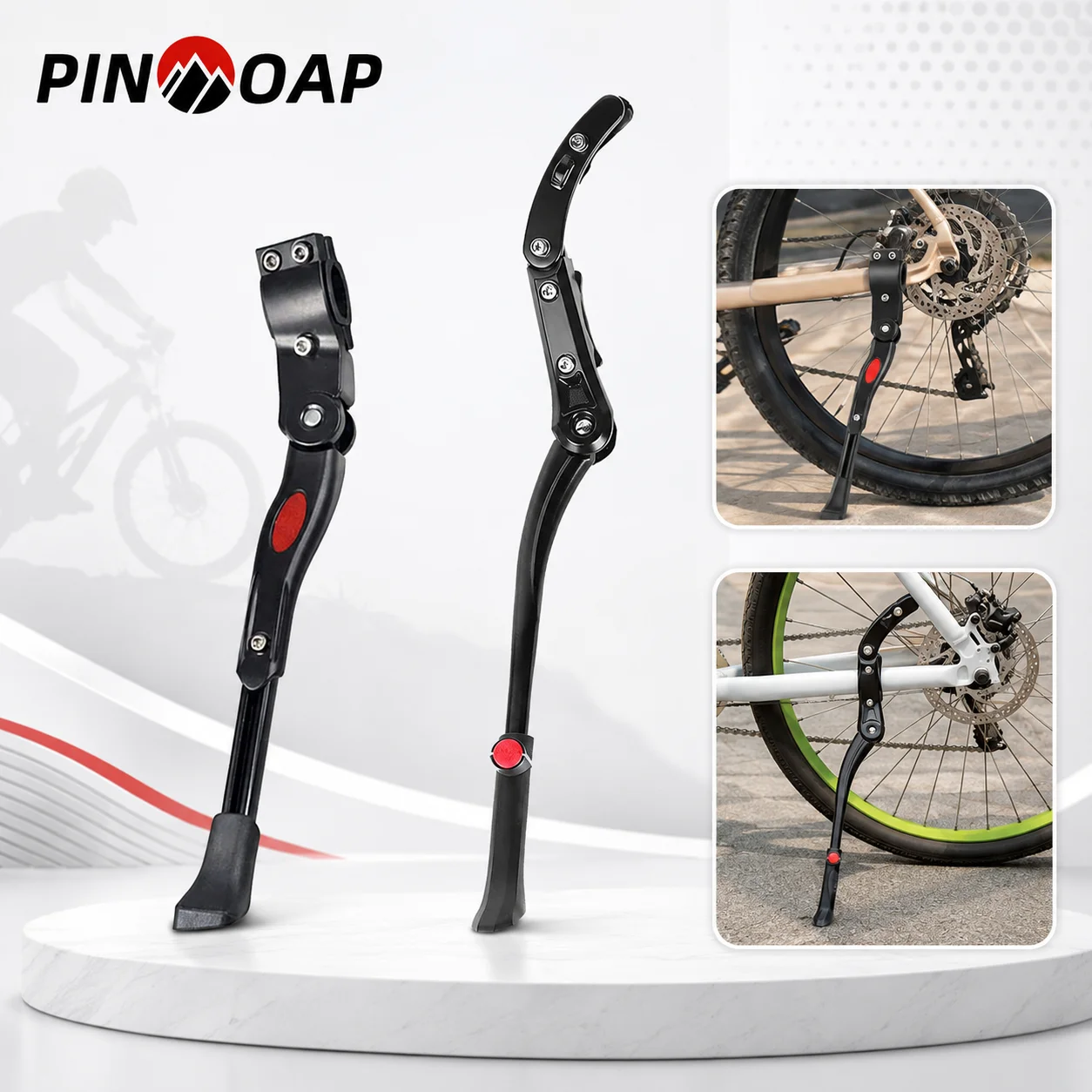 Durable Adjustable Aluminum Bike Kickstand
