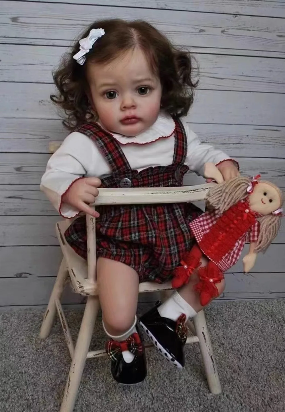 High Quality 60cm Big Size Reborn Toddler Princess Silicone Vinyl Adorable Lifelike Baby Bonecas Girl Bebe Doll Menina Kid Toys 6