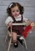 High Quality 60cm Big Size Reborn Toddler Princess Silicone Vinyl Adorable Lifelike Baby Bonecas Girl Bebe Doll Menina Kid Toys 6