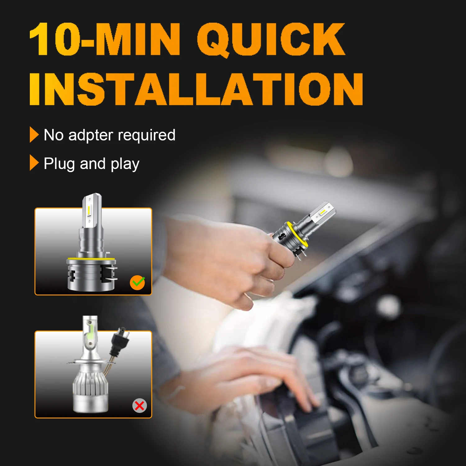 Рисунок 4 - Лампа головного света MZGN H11B