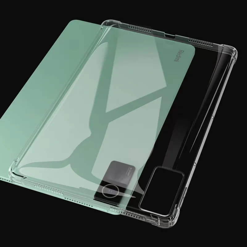 

For Xiaomi RedmiPad 10.6 2022 Case Soft Transparent TPU Shell Capa Coque for Xiaomi Redmi Pad 10.6 inch Tablet Protective Cover