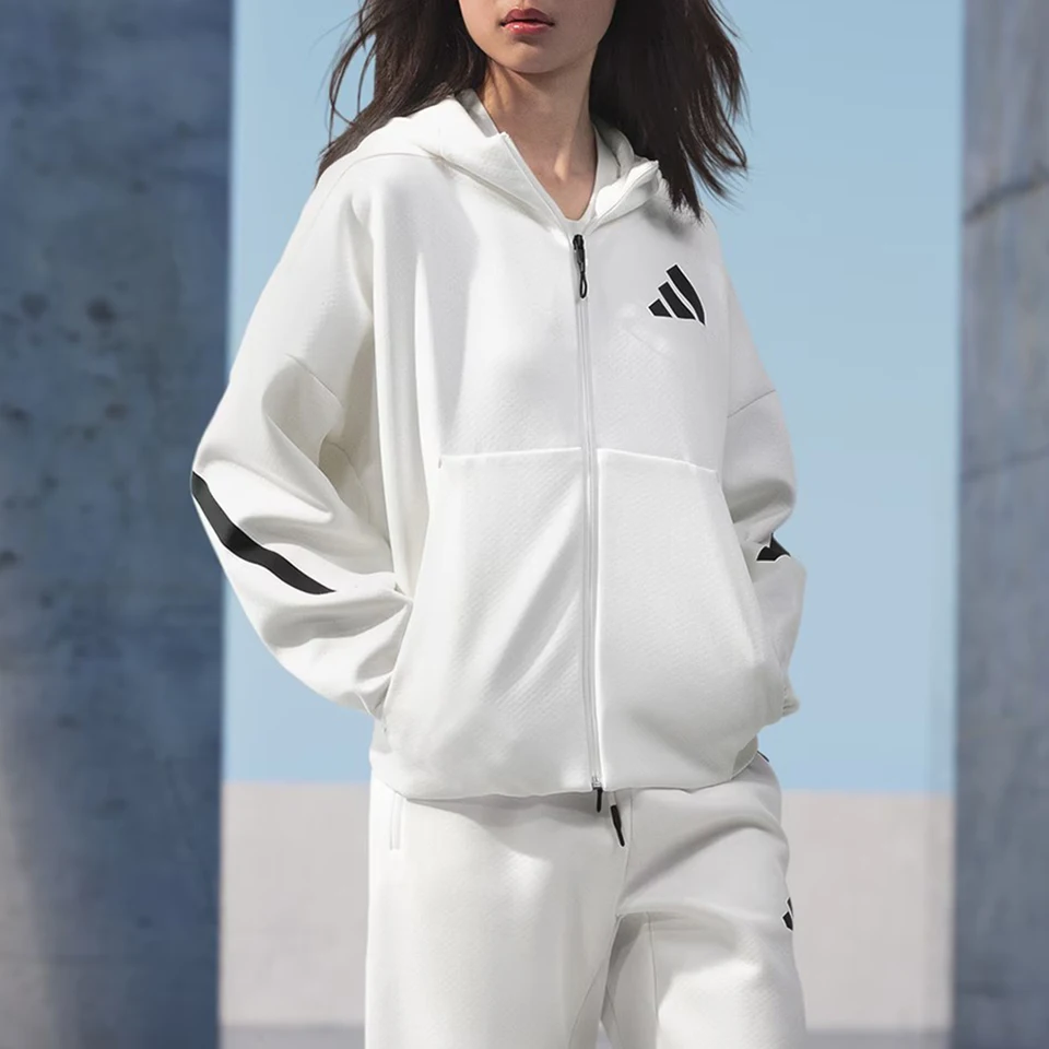 Adidas Official Genuine W Z N E FZ Women's Simple Outdoor Pocket