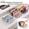 7 Layers Eyeshadow Palette Plastic Storage Box Cosmetics Organizer Lipstick Rack Transparent Makeup Organiser Lip Gloss Drawer 1