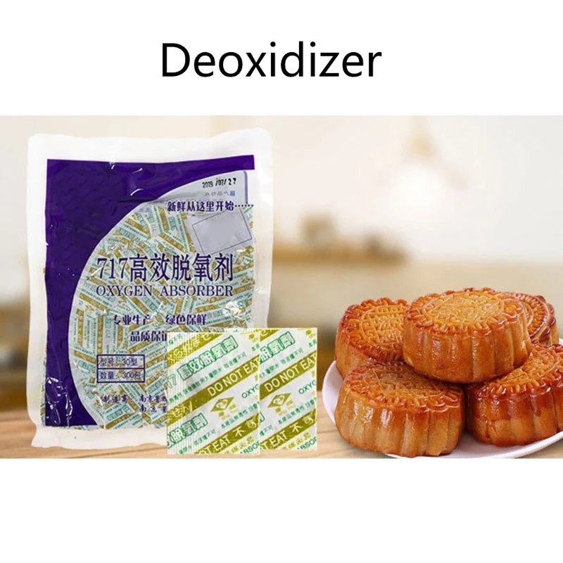 100 Term Deoxidant 30cc Oxygen Absorbers Bags Food Grade Oxygen Absorbers For Food Products CO2 Bag Deoxidizer Moisture Absorber 5
