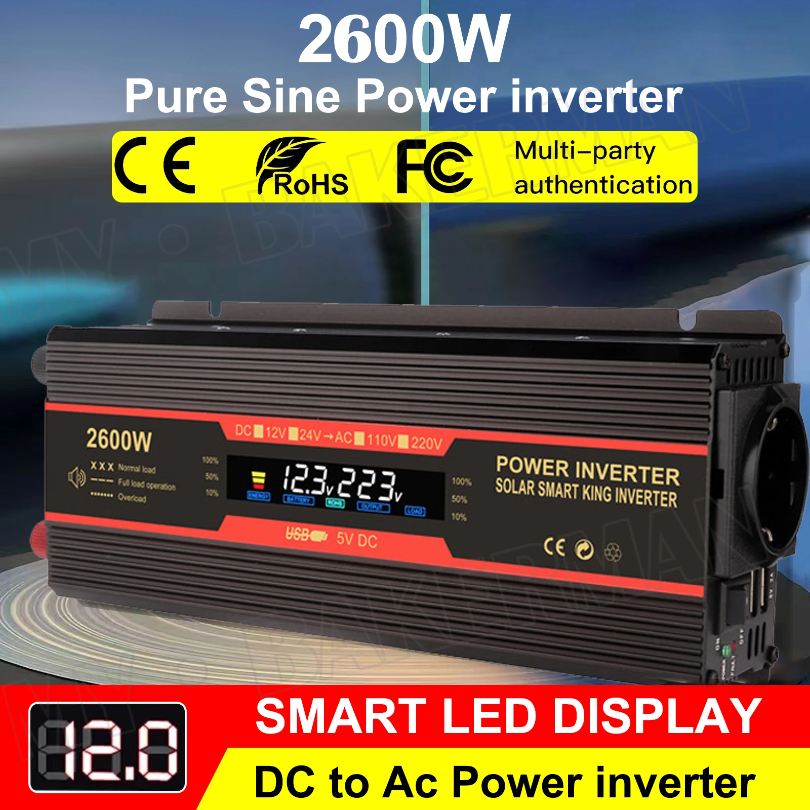 Power Inverter Power Inverter Ac Dc Voltage Regulator 12v Power