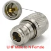 Connector N to UHF PL259 SO239 Male Plug & Female Jack Straight RF Coaxial adapter UHF To N For radio antenna Wire Terminals 4