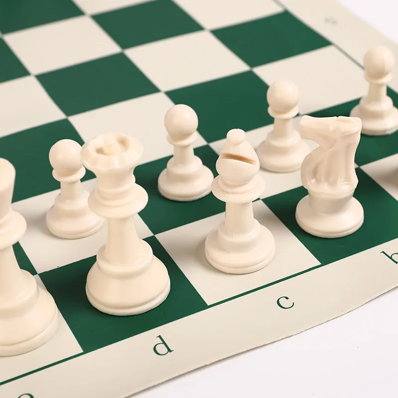 Chess Pieces 65/75/95mm Adult Children Chess Intellectual Toys Plastic Character Championship Game