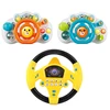 Eletric Simulation Steering Wheel Toy with Light Sound Montessori Educational Musical Copilot Stroller Steering Wheel Baby Toys 1