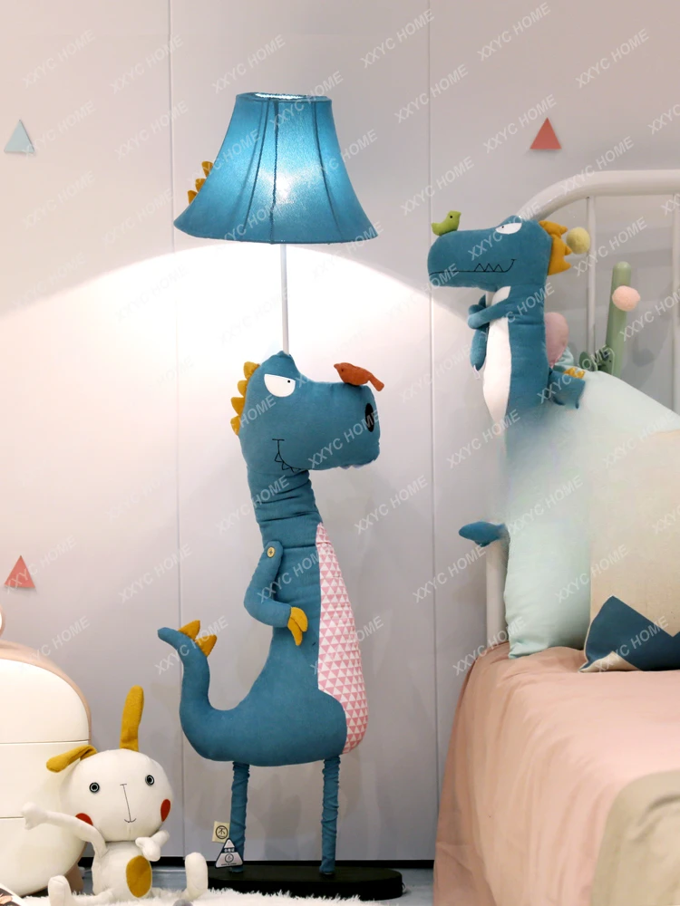 

Floor Lamp Vertical Dimming Cartoon Eye Protection Table Lamp Bedroom Bedside