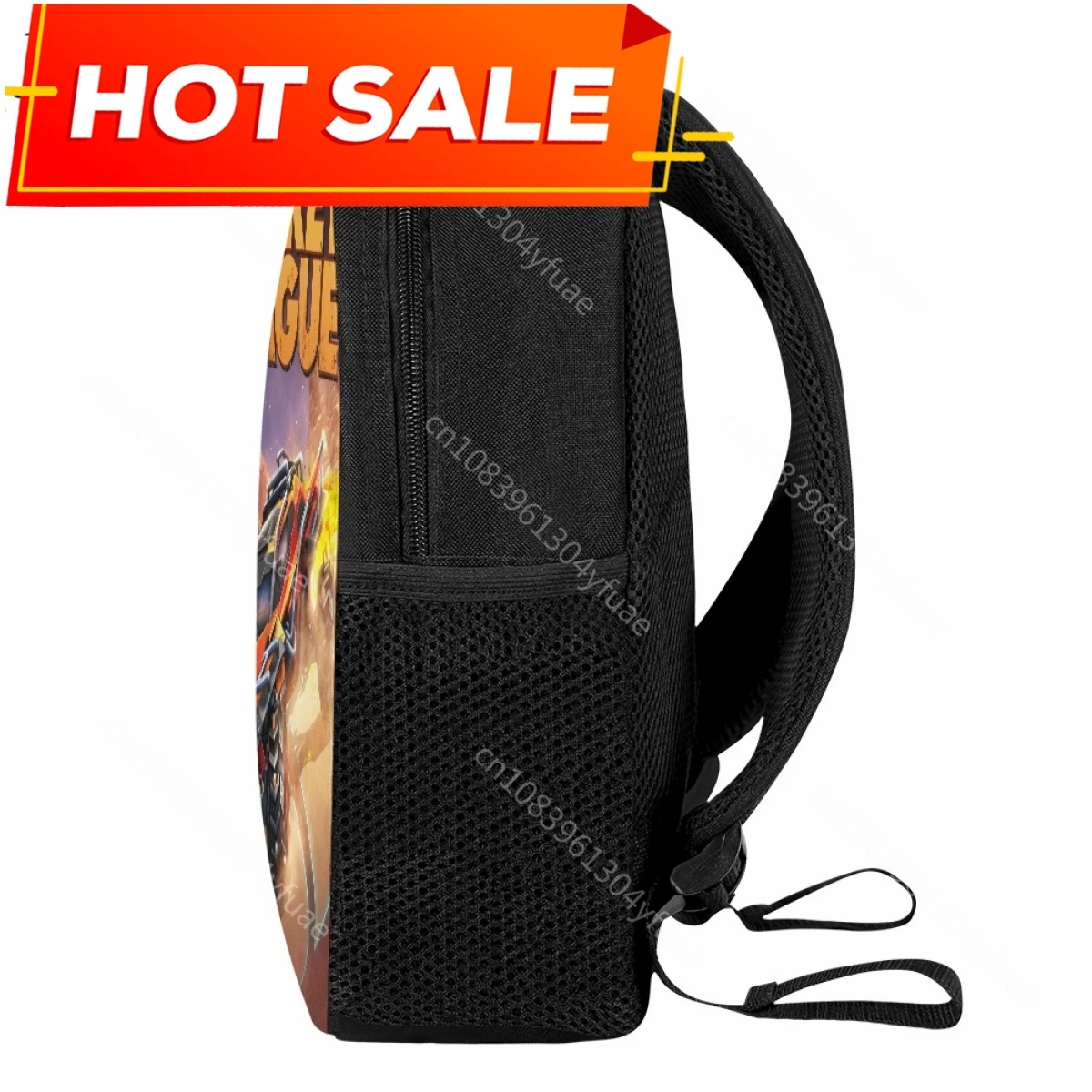 Fashion Kids School Bag Game Rocket League Graphic Print Backpack for Kindergarten Boys Practical Travel Book Bags 4