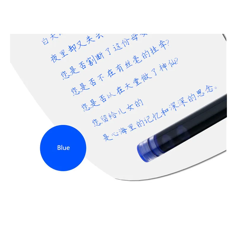 Majohn 6pcs Fountain Pen Ink Refill Cartridges 2.6/3.4mm Caliber Office Supplies School Student Stationery for Majohn N1/Wancai 5