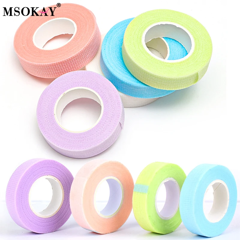 

Professional 5Pcs/Lot Micropore Eyelashes Extension Tape Anti-allergy Breathable Nonwoven Eye Lashes Accessories Tools Supplier