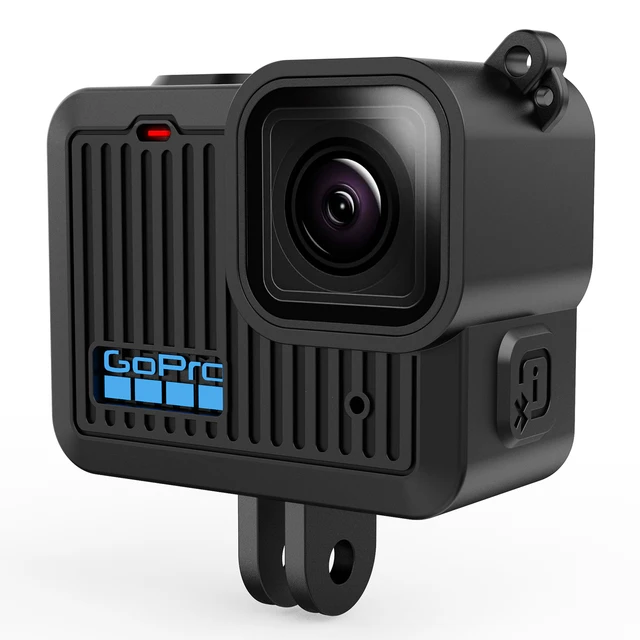 Custodia Protettiva Per GoPro HERO - Kit Con Pellicola Schermo E Obiettivo, Cordino Incluso - Foto 12