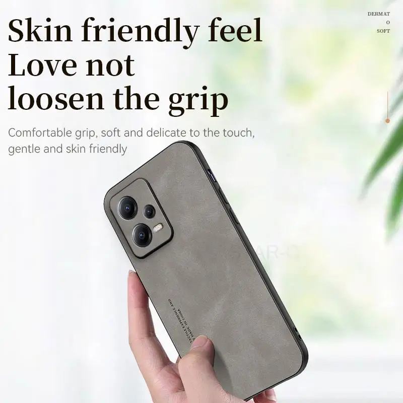 Luxury Sheepskin Leather Smartphone Back Cover