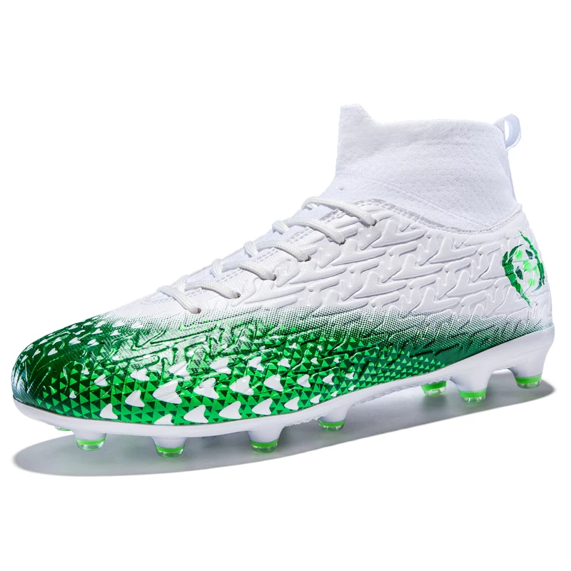 Scarpa da calcio da uomo TF/FG Scarpa professionale per adulti Tacchetto da calcio di alta qualità per adolescenti Anti-labbro Sport all'aria aperta_voghion.com