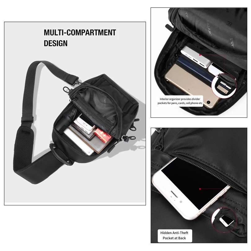 Рисунок 3 - Повседневная нагрудная сумка BALANG