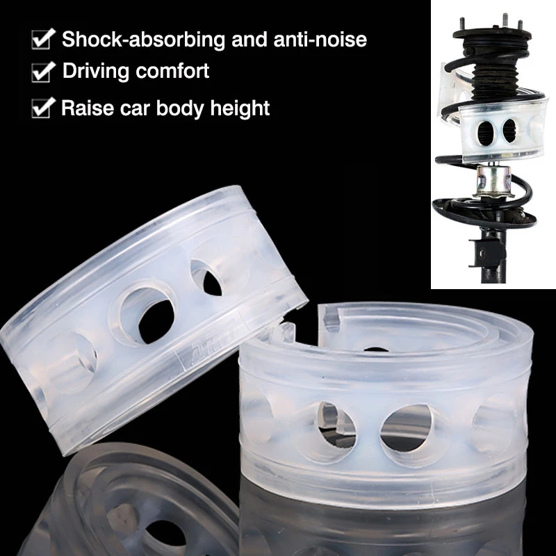 Amortiguador de suspensión Avtobafery coche, amortiguadores de potencia, accesorios de goma, 2 piezas|Partes de - AliExpress