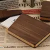 Black Walnut Wooden Business Card Box Portable Card Holde Card Storage Box Business Office Supplies Storage Organization 2