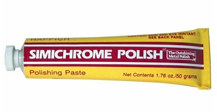 Simichrome Polierpaste 50g Deutsche Metallpolierpaste Brillanter Spiegelglanz für Gold Silber Messing Chrom Edelstahl Schmuck – Detail 6