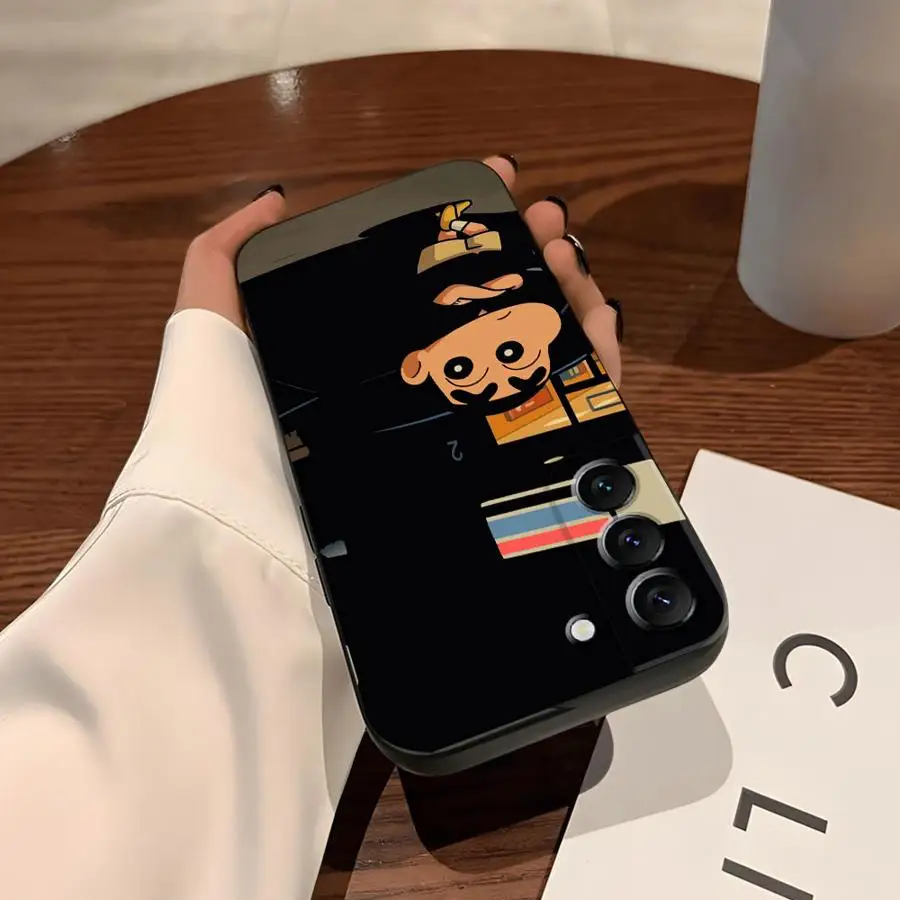 Phone Cover Case with Crayon Shin-Chan Design