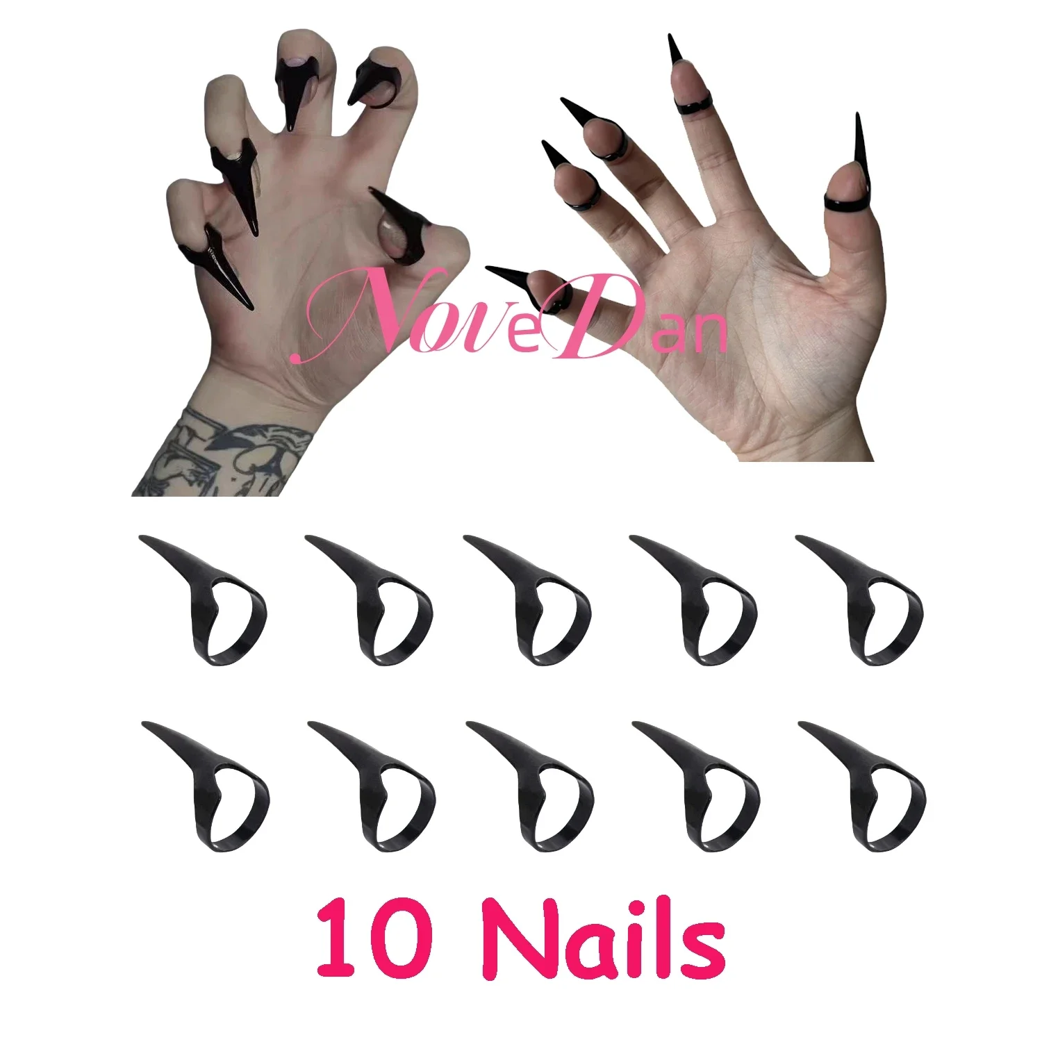 Jinu Cosplay Nails