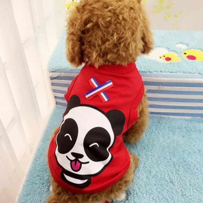 Teddy Dog Clothes Summer Thin Bibear Pomeranian Vip Small Puppy Dog Cat Pet Summer Tank Top Protezione Solare