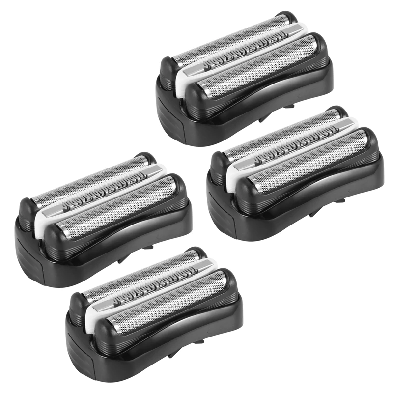 

4X Replacement Shaving Head For Braun 32B Series 301S 310S 320S 330S Cutter Replacement Head