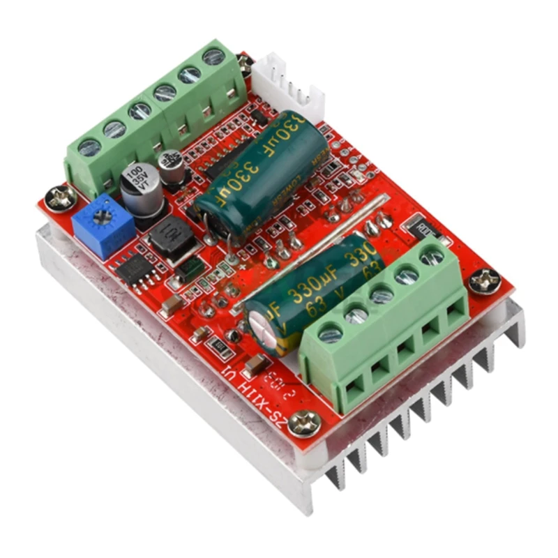 

DC 6-60V 400W BLDC Three Phase DC Brushless Motor Controller PWM Hall Motor Control Driver Board 12V 48V
