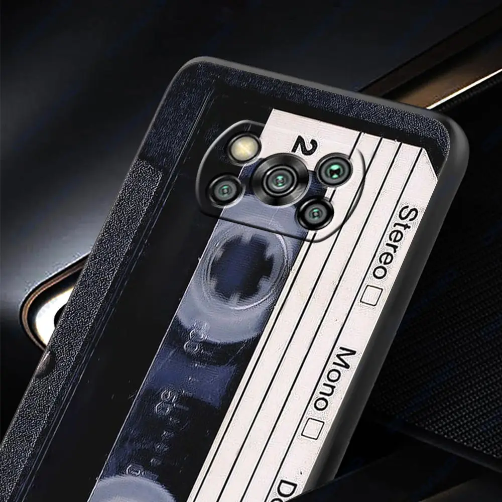 Vintage Cassette Tape Retro-Style Soft TPU Phone Case