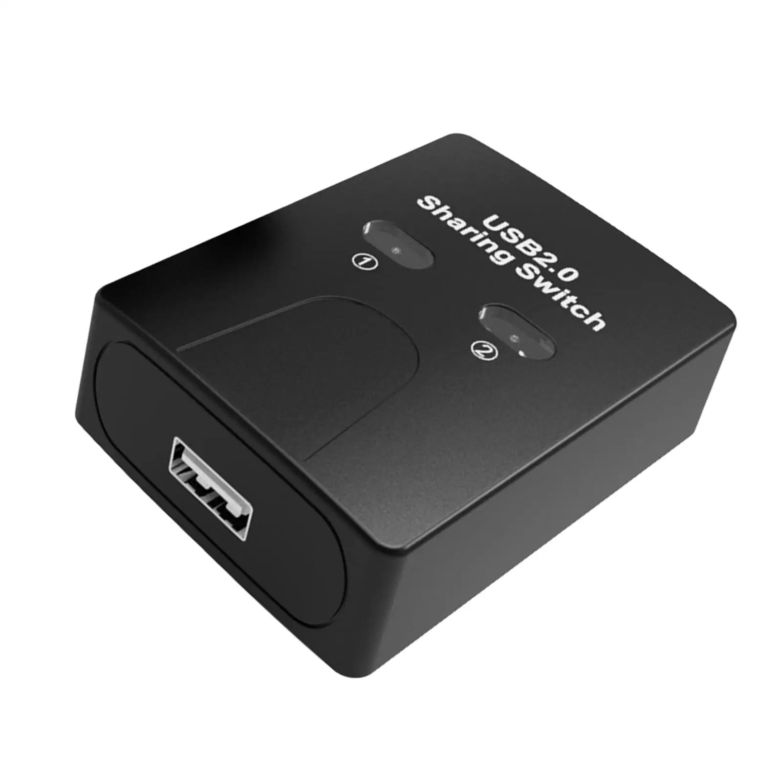 Printer Sharing Switch 2 in 1 Increased Work Efficiency Plug and Play Switch Selector for U Disk Computer Keyboard Mouse
