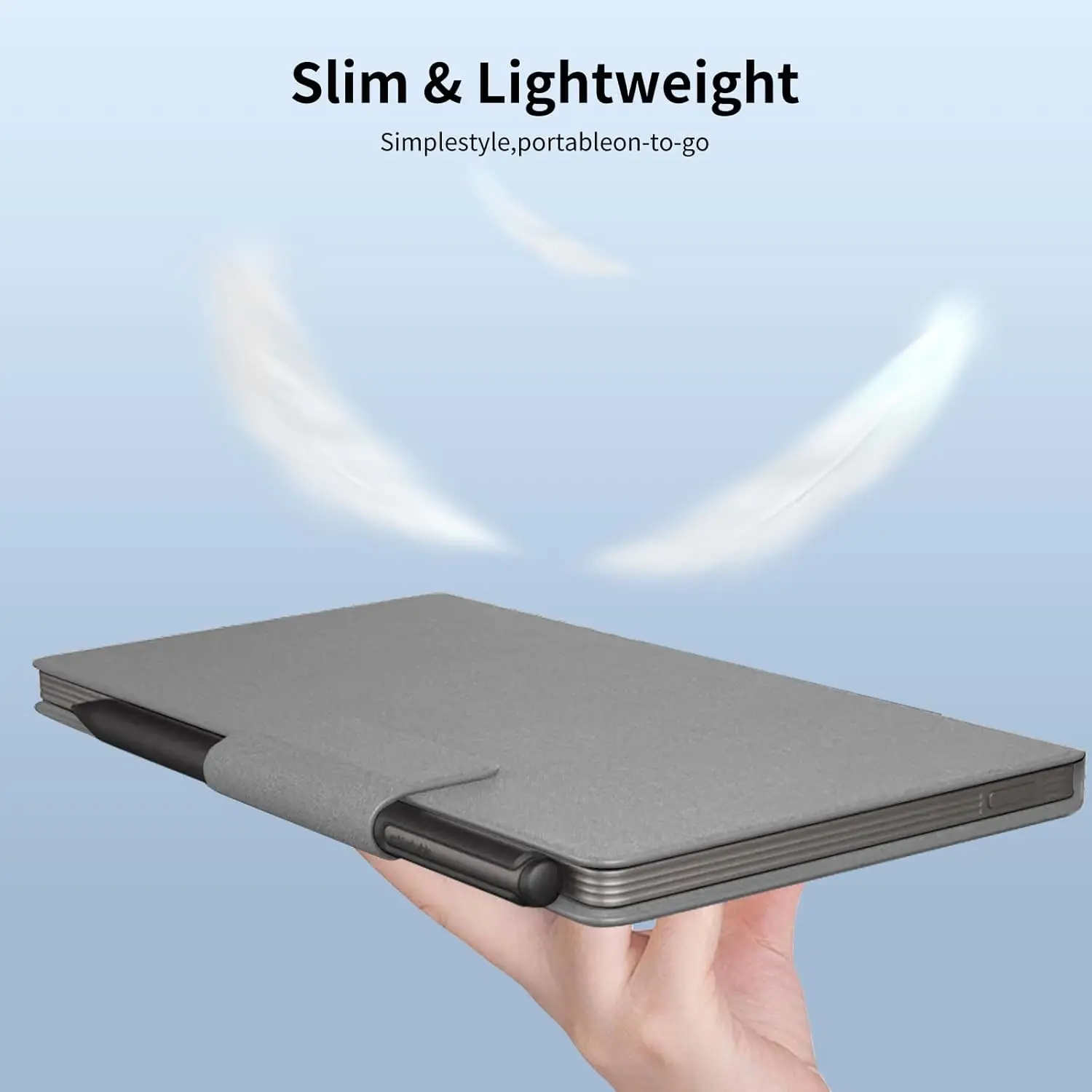 Premium Smart Cover Folio with Auto Wake/Sleep | PU Leather & Microfiber Lining