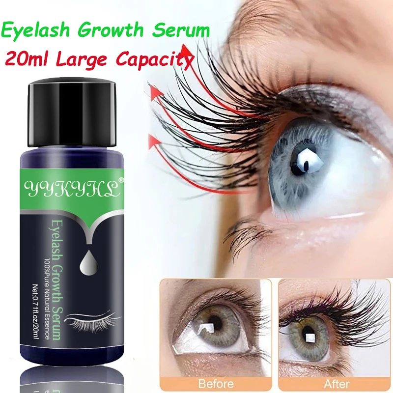 20mlEyelash Growth Eye Serum Castor Oil 7 Day Eyelash Enhancer Longer