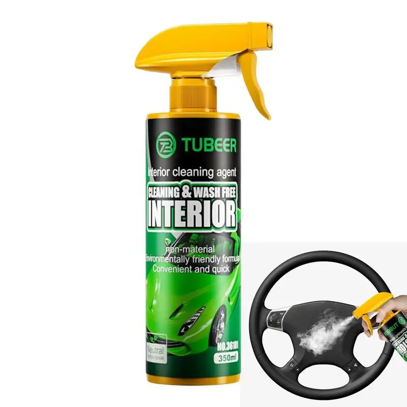 

Car Interior Refurbishment Agent 11.8oz Car Interior Restoring Spray Car Armrest Cleaner Spray For Maintenance Coating Cleaner