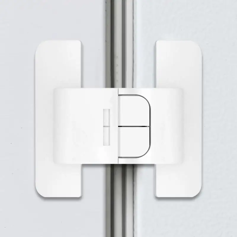 Blocca Cassetti per Bambini Chiudi Cassetti Bambini Chiusure Sicurezza Bambini 6 Pezzi Chiusura Cassetti per Bambini con Adesivo Nessun Trapano Necessarioc per Frigoriferi Cassettiere Porte Finestre