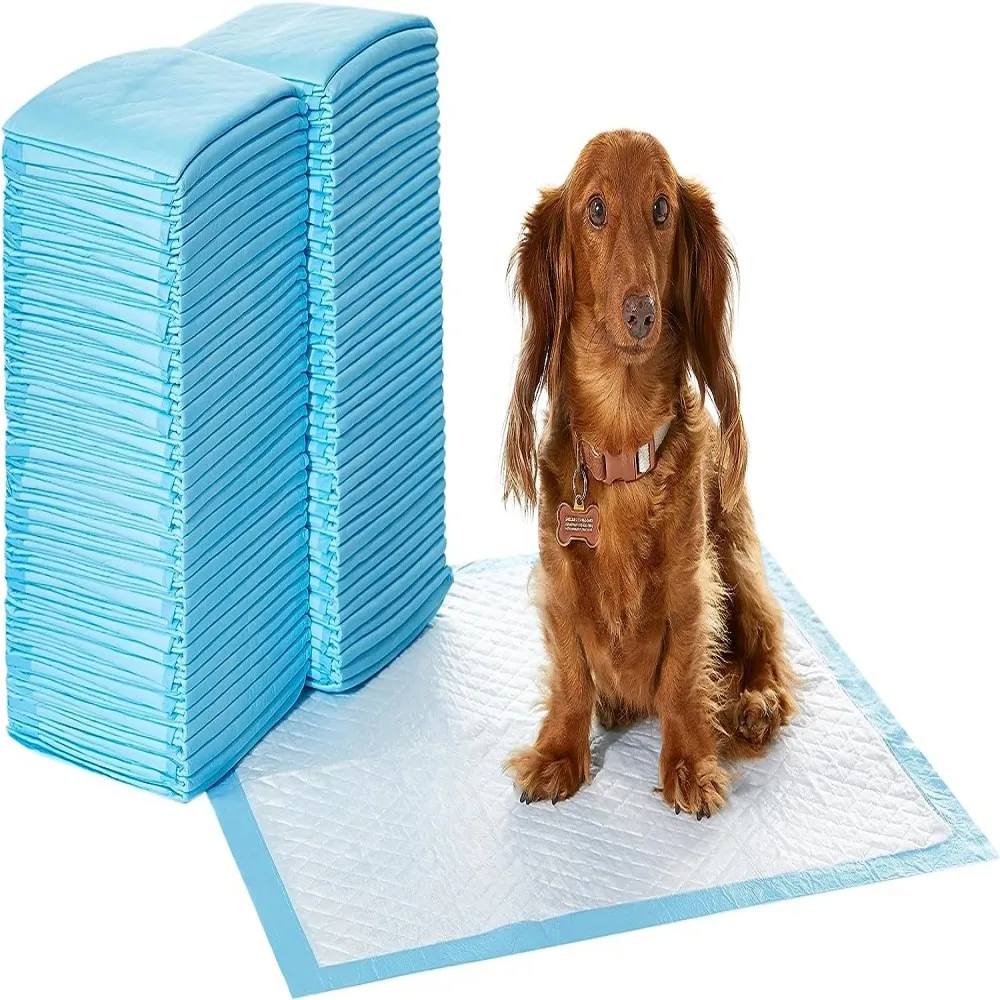 

Peeing Pads for Dogs and Puppies, Quick Dry, Leak Proof, for Potty Training, Heavy Duty Absorbent, Pack of 100