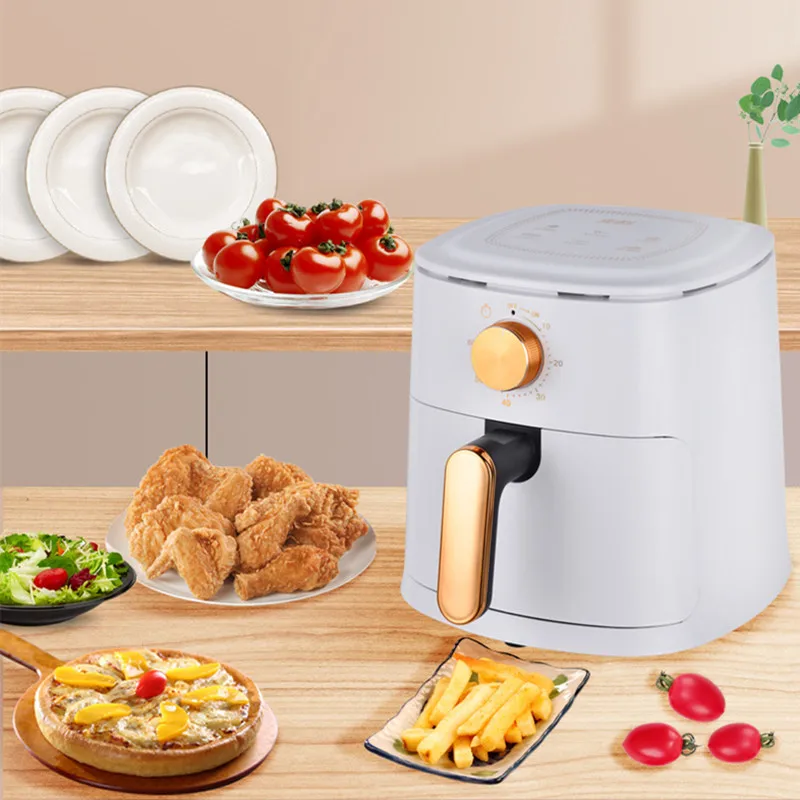 4L No Oil Mini Electric Air Fryer Household Air Fryer Oil Free Deep Fryer Multifunction Health Fryer 4