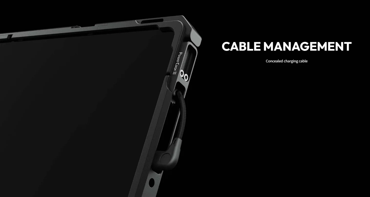 PowerCage II for the iPad 2 x Cold Shoe Mounts 10 x 1/4"-20 Mounts Adjustable Pr