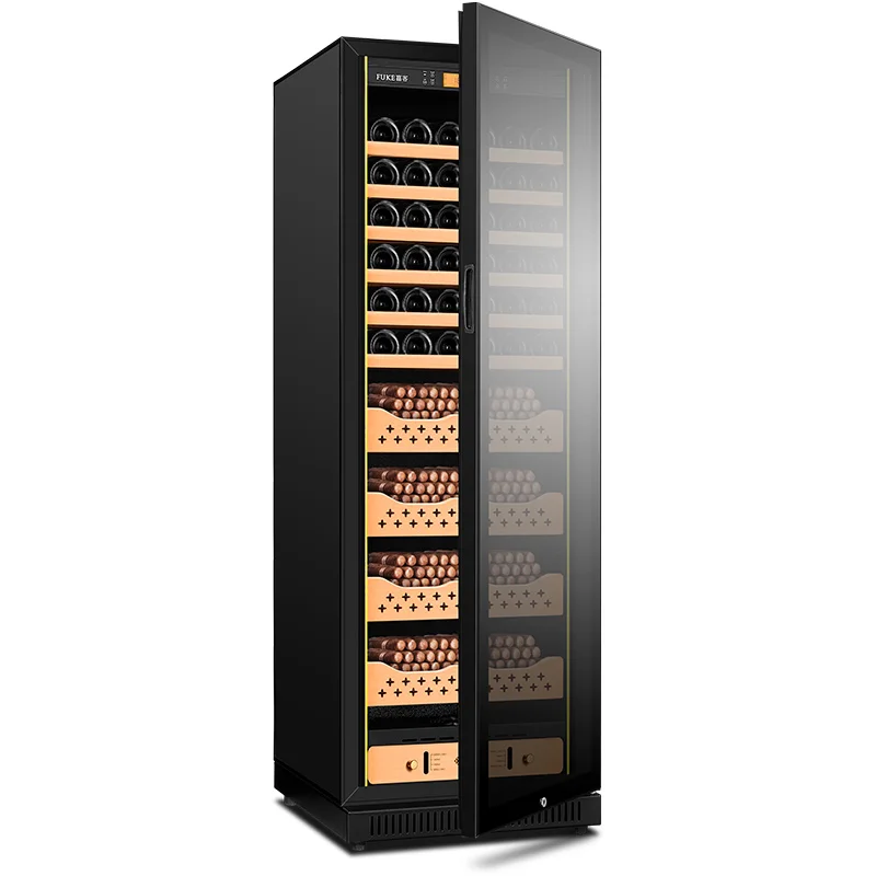 Cigar Cabinet CL-188C1 Cigar Cabinet Constant Temperature and Humidity Intelligent Frequency Conversion Household Wine Cabinet Red Wine Cigar