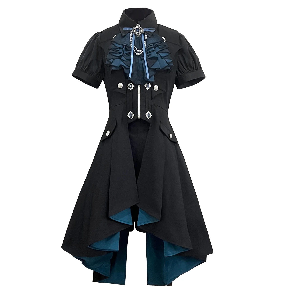 Mystique Melody~Ouji Lolita Shorts Outfit Prince Long Vest with